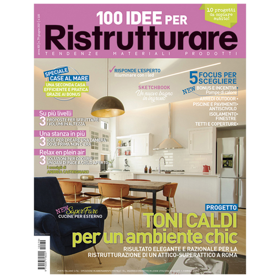 Immagine di 100 IDEE PER RISTRUTTURARE - ARRETRATO 2021/06 Italia