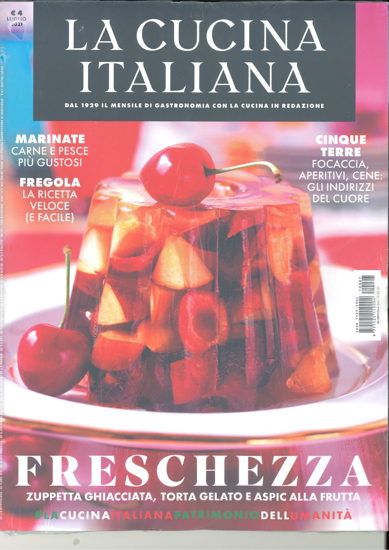 Immagine di LUGLIO 2021 LA CUCINA ITALIANA