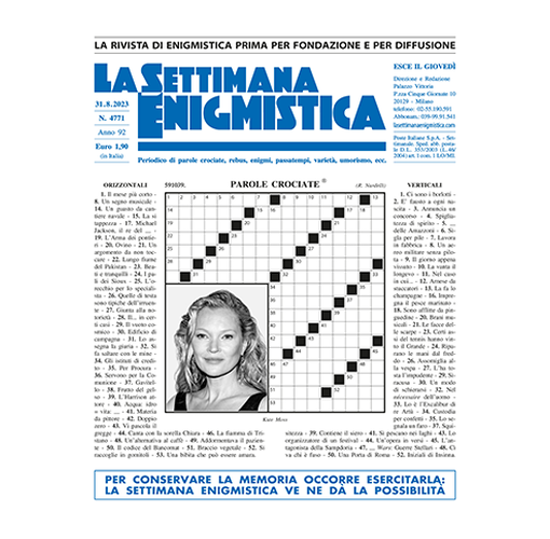 Immagine di ESTERO - LA SETTIMANA ENIGMISTICA - (Spedizione Ordinaria)