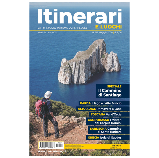 Picture of ITINERARI E LUOGHI - abbonamento cartaceo + digitale 10 numeri