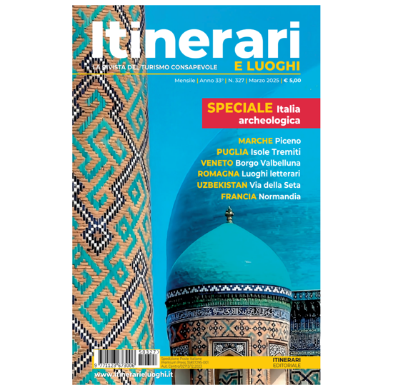 Immagine di ITINERARI E LUOGHI - abbonamento cartaceo estero 10 numeri