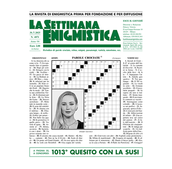 Immagine di ITALIA - LA SETTIMANA ENIGMISTICA