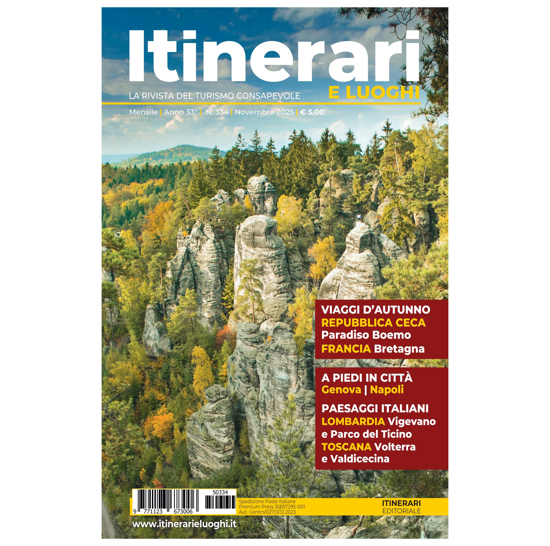 Immagine di ITINERARI E LUOGHI - abbonamento cartaceo 10 numeri