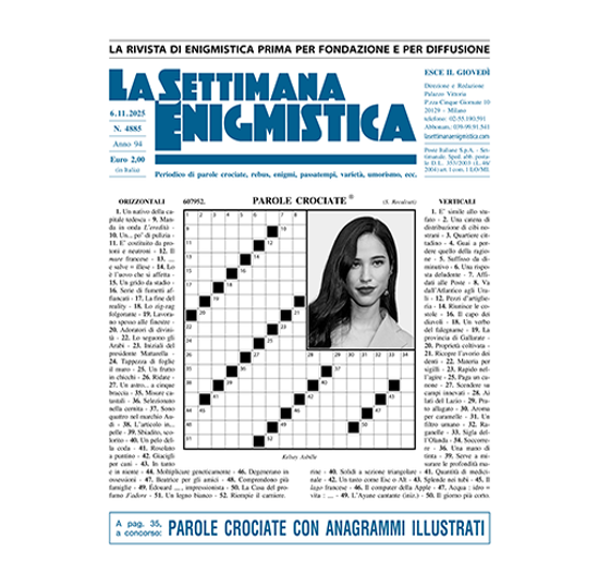 Immagine di RINNOVO ITALIA - LA SETTIMANA ENIGMISTICA