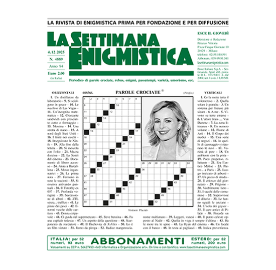 Immagine di RINNOVO ESTERO - LA SETTIMANA ENIGMISTICA - (Spedizione Ordinaria)