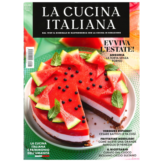 Immagine di LUGLIO/AGOSTO 2026 -  LA CUCINA ITALIANA