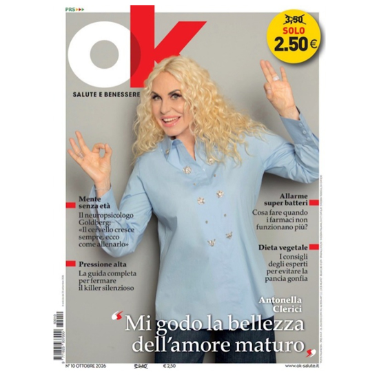Immagine di OK SALUTE 1 anno a € 24,90 (sconto del 41%) + € 4,90 spese spedizione (SW00B020X)